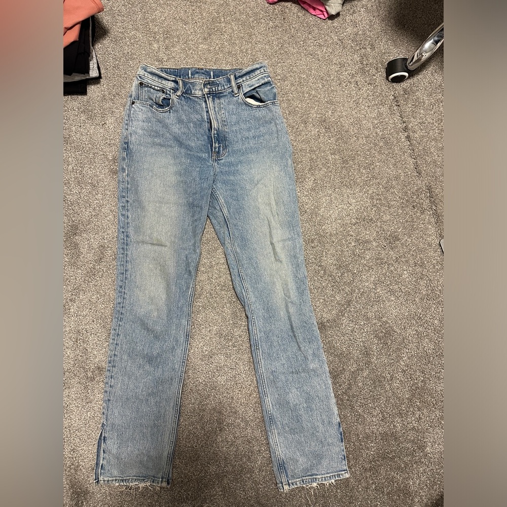 Abercrombie straight cut jeans